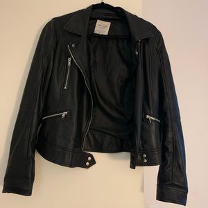 Zara Moro Faux Leather Jacket